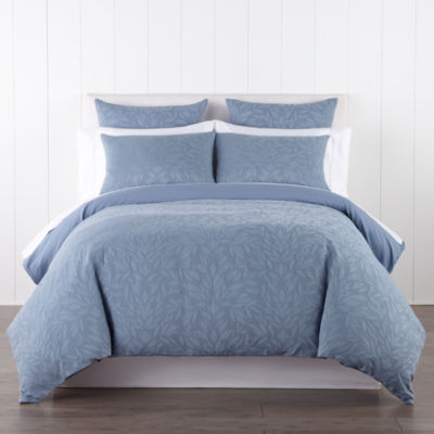 Linden Street Holland 3-pc. Comforter Set, Color: Egret - JCPenney