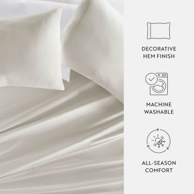 Casual Comfort Solid Cotton 300tc Pillowcase