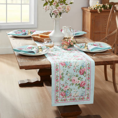 Elrene Home Fashions Vintage Floral Garden Table Runners