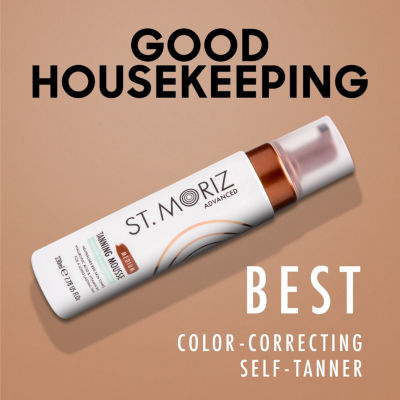 St. Moriz Advanced Color Correct Tanning Mousse - Medium