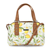 Multi Sac Olivia Floral Print Satchel - JCPenney