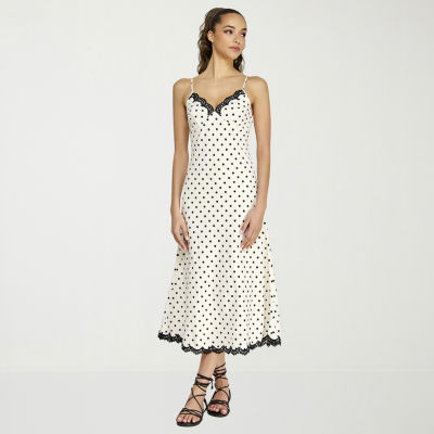 belle vie Womens Sleeveless Slip Dress