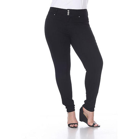  White Mark - Plus Super Stretch Stretch Fabric Womens Jegging Jean