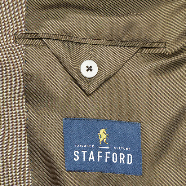 Stafford Super Suit Mens Stretch Classic Fit Suit Jacket