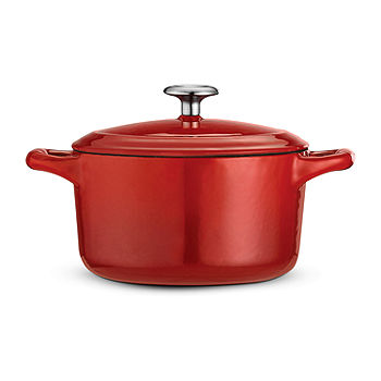 Tramontina Enameled Cast Iron 7-Qt. Covered Dutch Oven Large Round