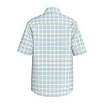 IZOD Little & Big Boys Short Sleeve Button-Down Shirt