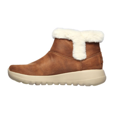 Skechers Womens On The Go Joy Wedge Heel Booties