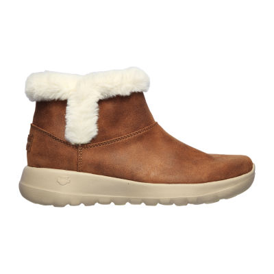 Skechers Womens On The Go Joy Wedge Heel Booties