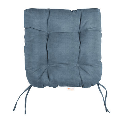 Mozaic Company Sunbrella Tufted U-Shaped Solid Seat Cushion One Size Blue 52$