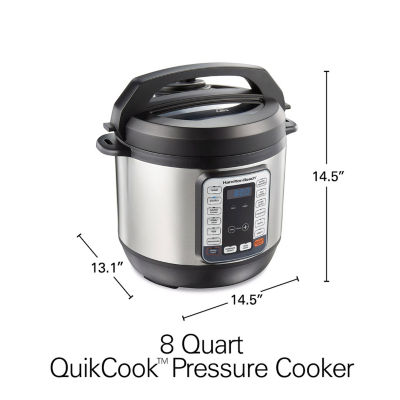 Hamilton Beach 8 Quart QuikCook Pressure Cooker