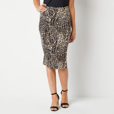 Bold Elements Womens Mid Rise Pencil Skirt - JCPenney
