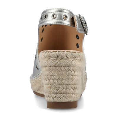Journee Collection Womens Crisie Wedge Sandals