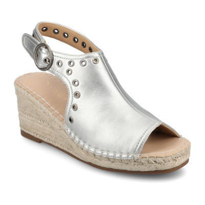 Journee Collection Womens Crisie Wedge Sandals