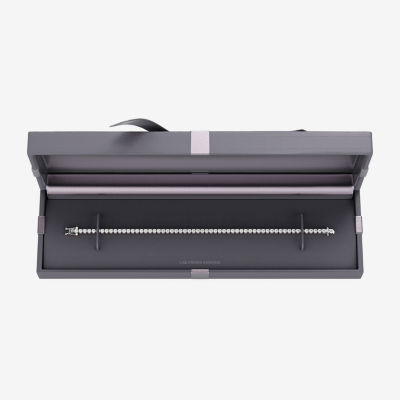 (G / Si1-Si2) 5 CT. T.W. Lab Grown White Diamond 10K White or Yellow Gold 7.5 Inch Tennis Bracelet