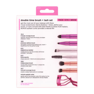 Real Techniques Double Time Brush + Lash Set