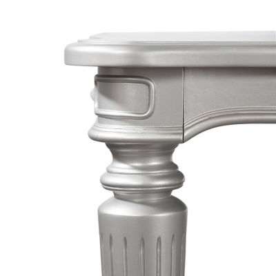 Melodi Parc Rectangular Wood-Top Dining Table