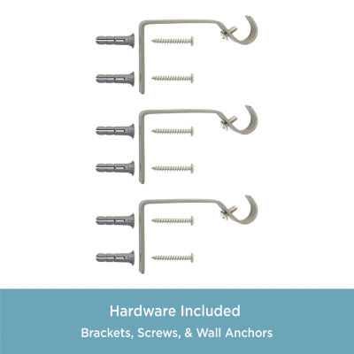 Kenney Mercer Ball 3/4 IN Adjustable Curtain Rod