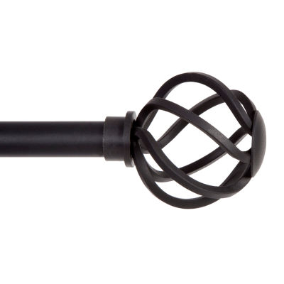 Kenney Cage Ball 5/8 IN Adjustable Curtain Rod