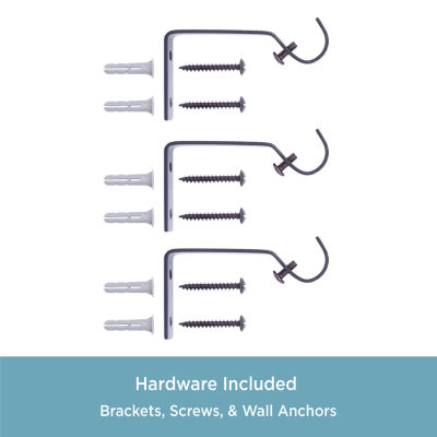 Kenney Cage Ball 5/8 IN Adjustable Curtain Rod