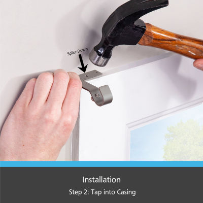 Kenney Vance 5/8 IN Adjustable Curtain Rod