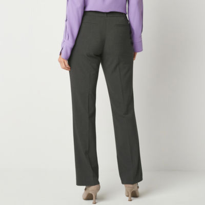 Liz Claiborne Audra Tailored Womens Straight Fit Straight Trouser