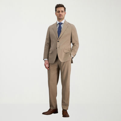 Haggar Smart Wash Mens Classic Fit Plaid Suit Jacket