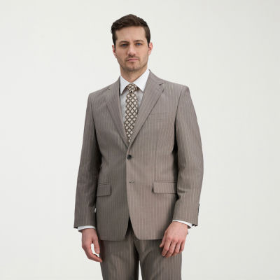 Haggar JMH Mens Classic Fit Striped Suit Jacket