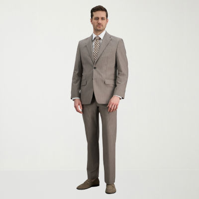 Haggar JMH Mens Classic Fit Striped Suit Jacket