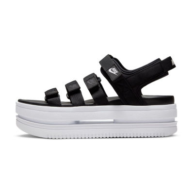 Nike Icon Classic Platform Womens Adjustable Strap Footbed Sandals