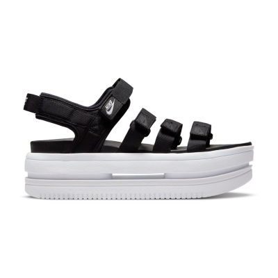 Nike Icon Classic Platform Womens Adjustable Strap Footbed Sandals