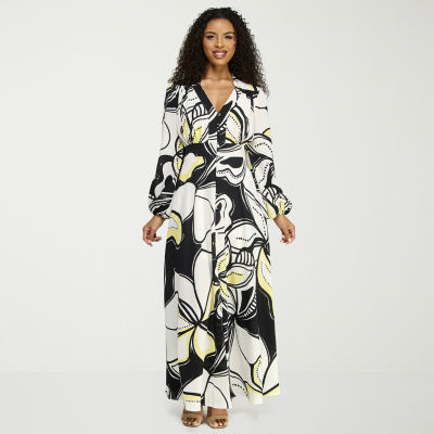 Premier Amour Womens Floral Maxi Dress