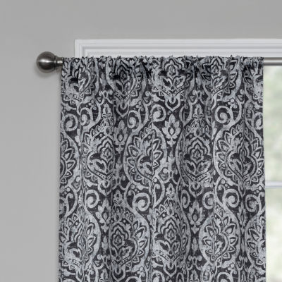 Eclipse Bryton Blackout Rod Pocket Single Curtain Panel