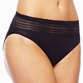 Warner's Women's No Pinching, No Problems Dig-Free Comfort Waist Smooth and  Seamless Hipster Ru0501p
