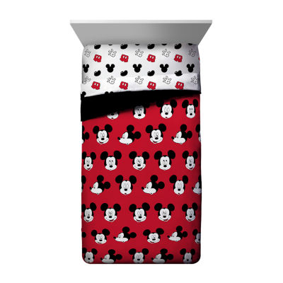 Disney Mickey Mouse Faces Reversible Comforter