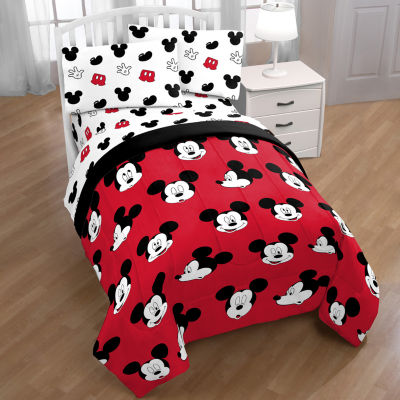 Disney Mickey Mouse Faces Reversible Comforter