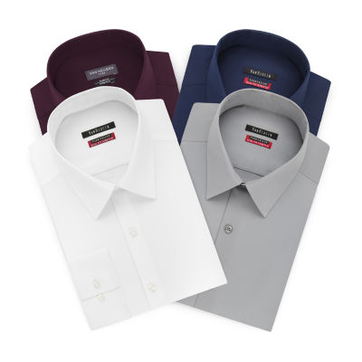 Heusen Men's Van Heusen Flex Collar Dress Shirt Van Heusen