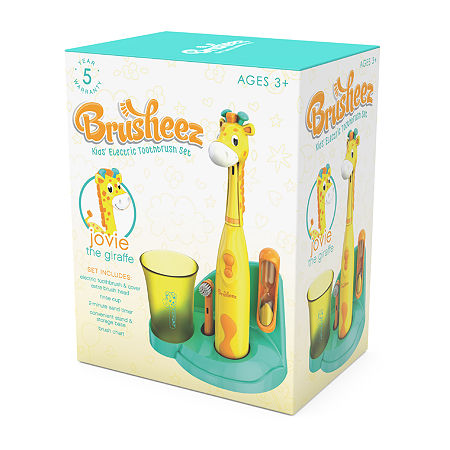 Brusheez Children's Electronic Toothbrush Set - Jovie The Giraffe, One Size, Yellow