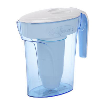 ZeroWater 30 Cup Ready Pour Water Filter Pitcher ZD-030RP, Color: Blue -  JCPenney