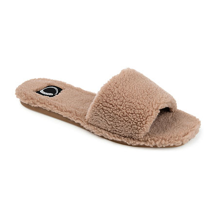  Womens > shoes > Slip-on Slippers-Journee Collection Sunlight Womens Slip-On Slippers