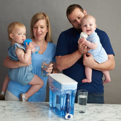 ZeroWater 30 Cup Ready Pour Water Filter Pitcher ZD-030RP, Color