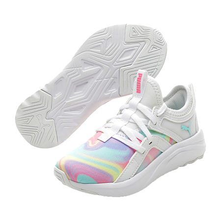  Puma Softride Sophia Swirl Little Girls Running Shoes