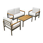 Ribe Outdoor And Patio Collection 4-pc. Conversation Set Weather Resistant