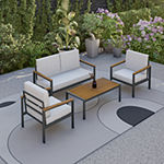 Ribe Outdoor And Patio Collection 4-pc. Conversation Set Weather Resistant