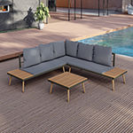 Stellar Outdoor And Patio Collection 5-pc. Conversation Set Weather Resistant
