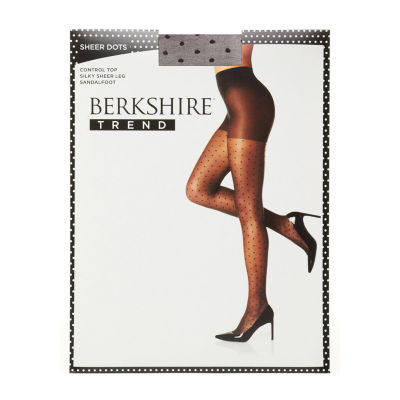 Berkshire Hosiery Sheer Dot Pantyhose Plus 8012