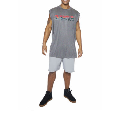 Champion Mens Big and Tall Sleeveless Muscle T-Shirt