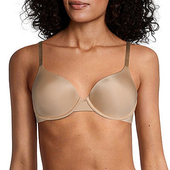 Cathalem Longline Full Coverage Bra with Back and Side Support Wemon's Bras  Support(White,L)