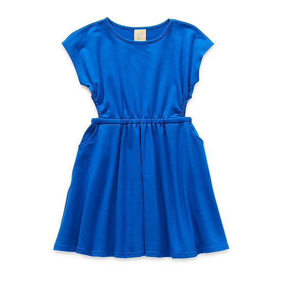 Thereabouts Little & Big Girls Short Sleeve Skater Dress