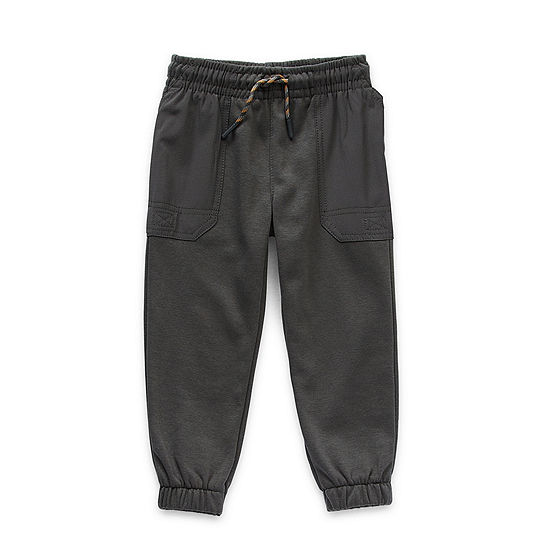 Xersion Toddler Boys Jogger Cuffed Sweatpant