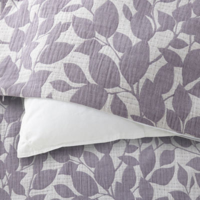 Linden Street Laurel Floral Duvet Cover Set